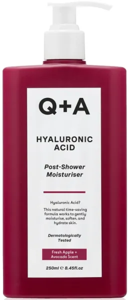 Q+A Hyaluronsyre Fuktighetskrem Etter Dusj 250 ml