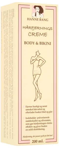 Hanne Bang Hårfjerningskrem Kropp 200 ml