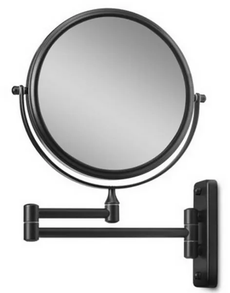 Gillian Jones - Veggspeil x10 Forstørrelse - Matt Sort